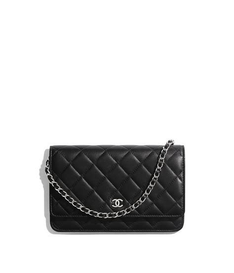 chanel wallet on a chain flower|chanel wallet on chain lambskin.